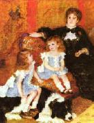 Pierre Renoir Madam Charpentier Children painting
